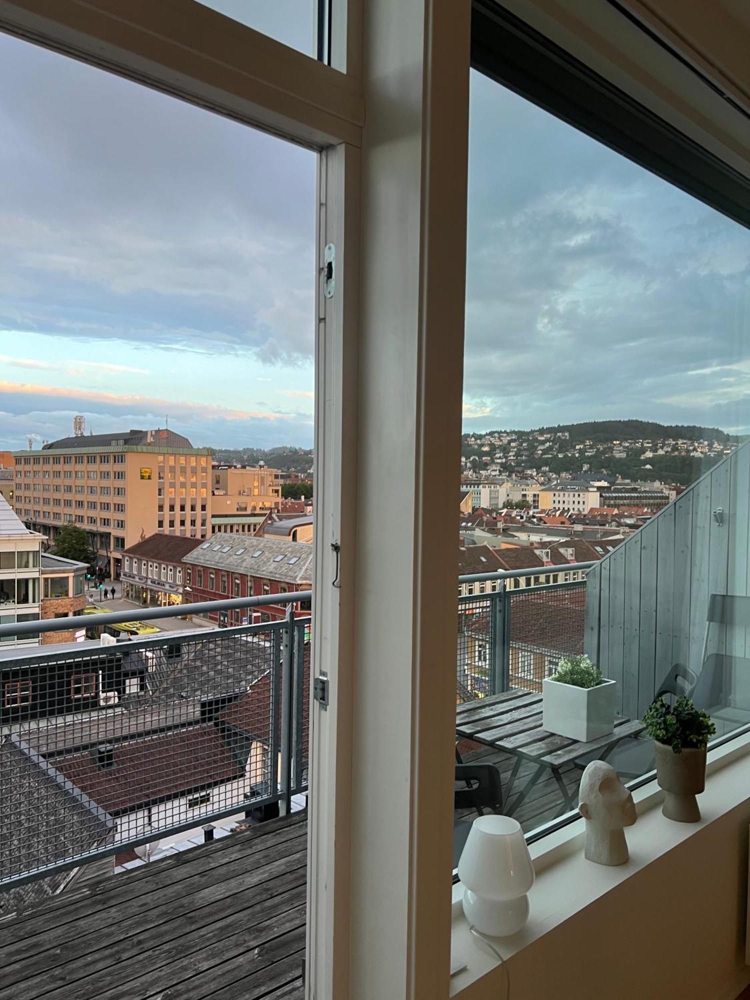 Appartement Penthouse In Trondheim City Centre Extérieur photo