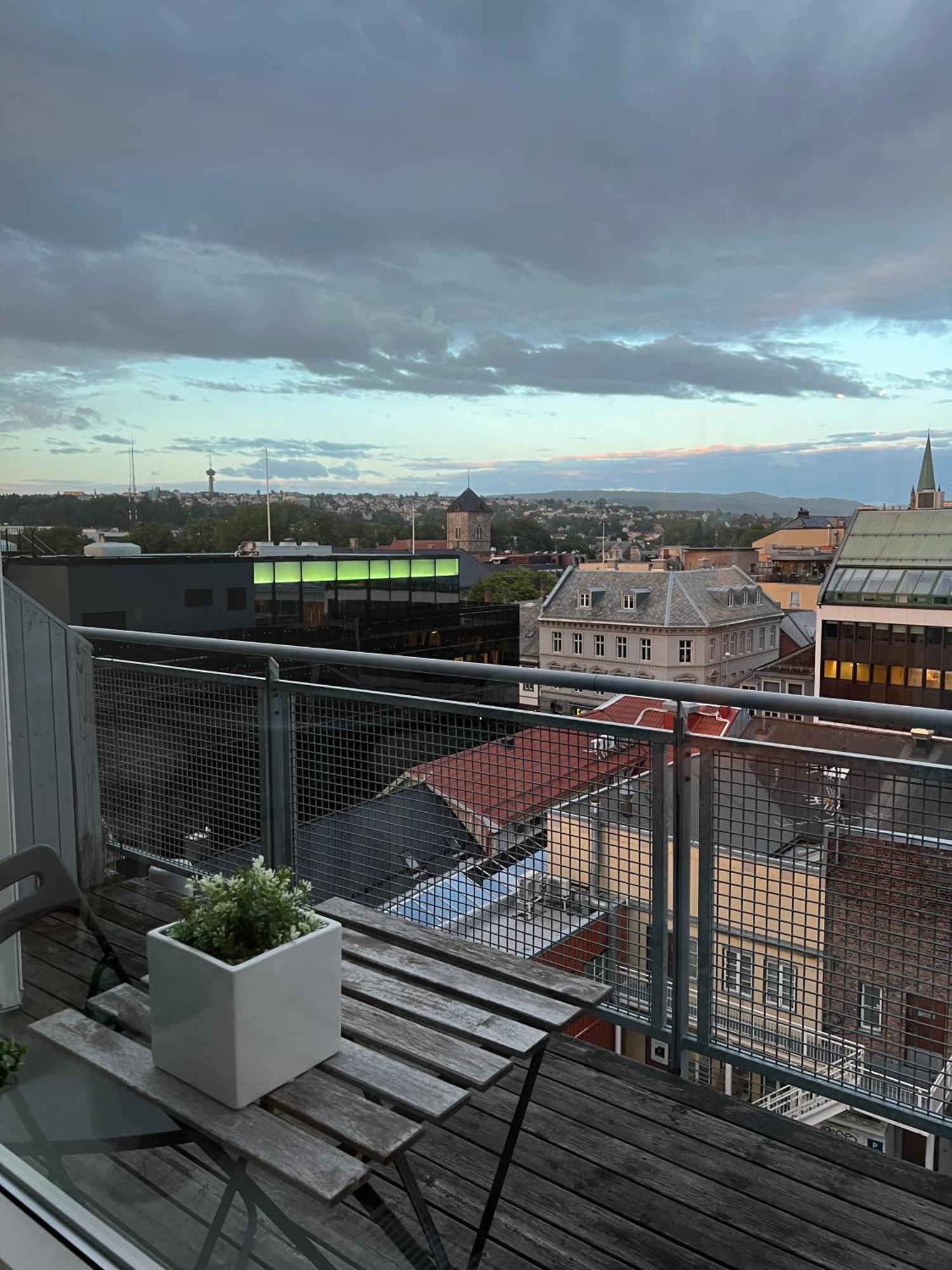 Appartement Penthouse In Trondheim City Centre Extérieur photo